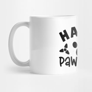 Happy Pawlidays Mug